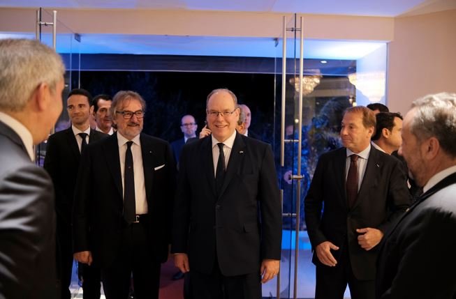 Principe Alberto Monaco Cena Gala 3