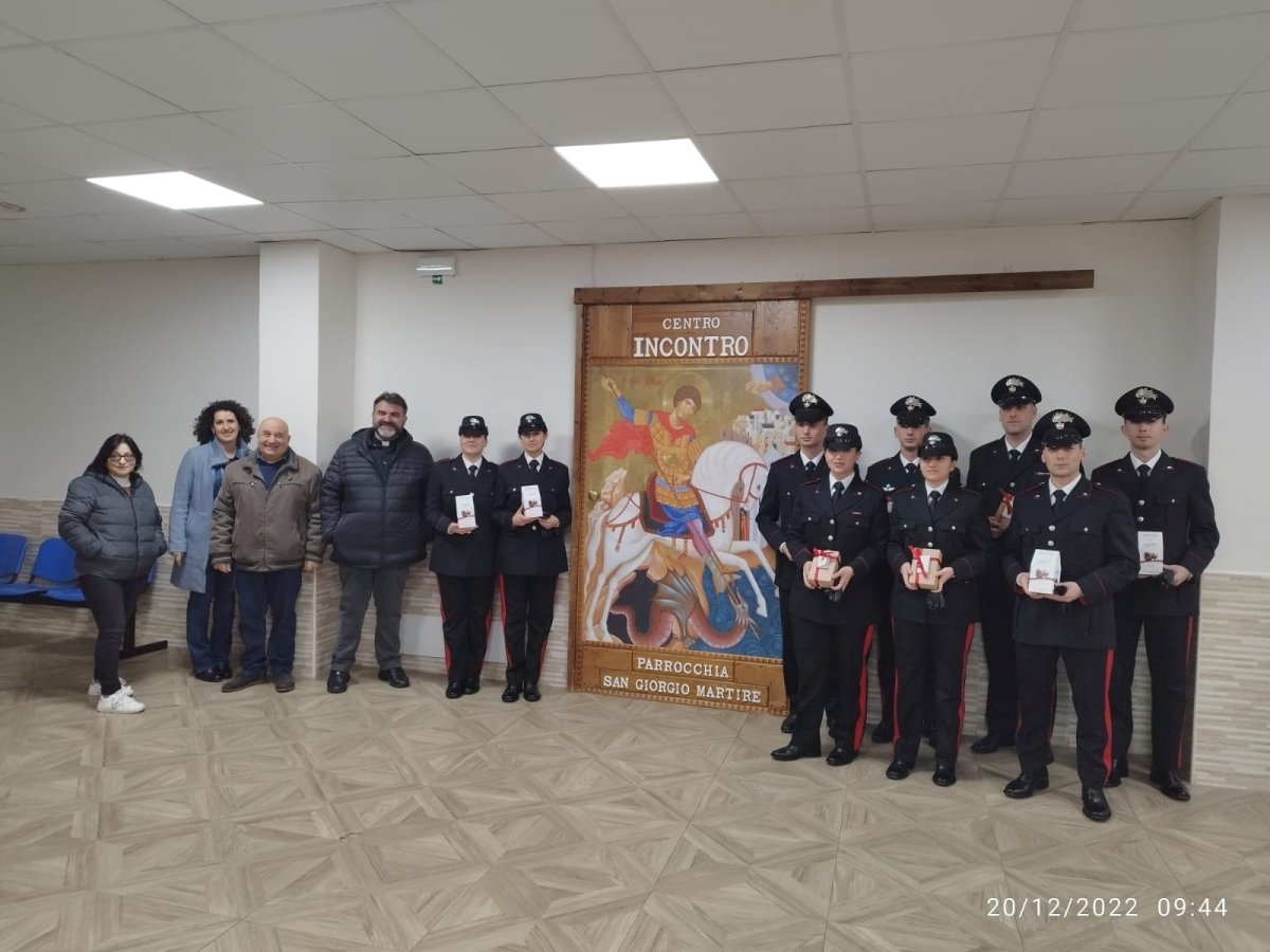 Allievi Carabinieri Doni Caritas