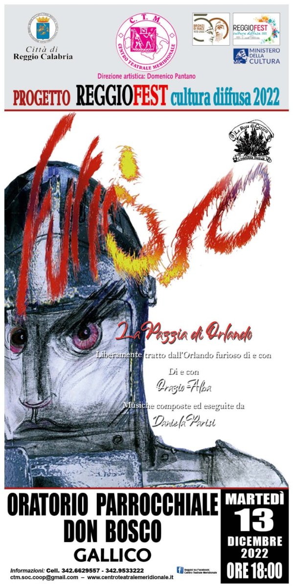La Pazzia Di Orlando 13 Dicembre