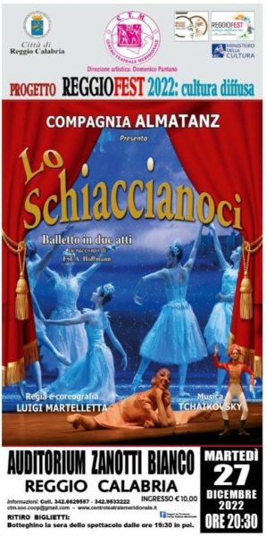 Locandina Lo Schiaccianoci Reggio C 
