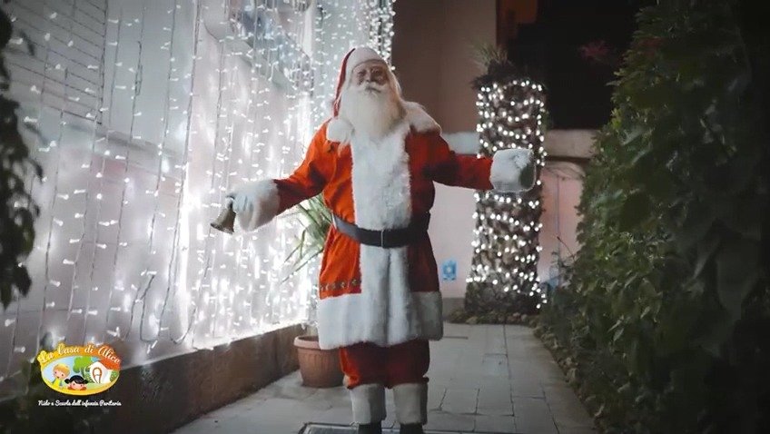 Babbo Natale Casa Alice