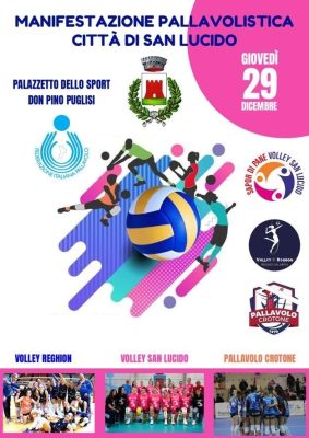 Locandina Manifestazione Reghion Volley