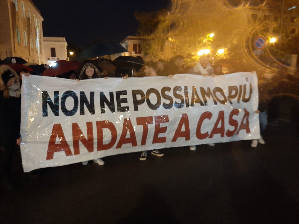 Manifestazione Reggio Morta
