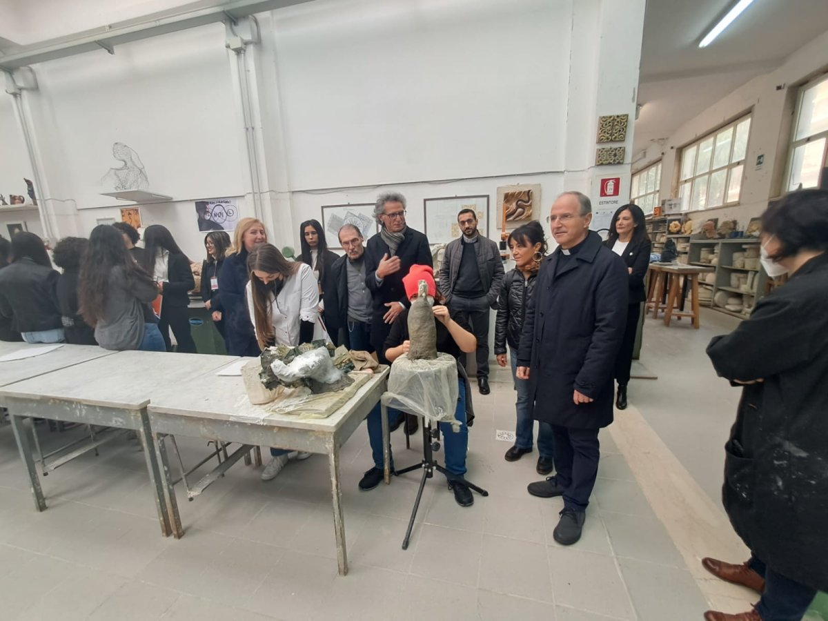 Morrone Visite Liceo Artistico 2
