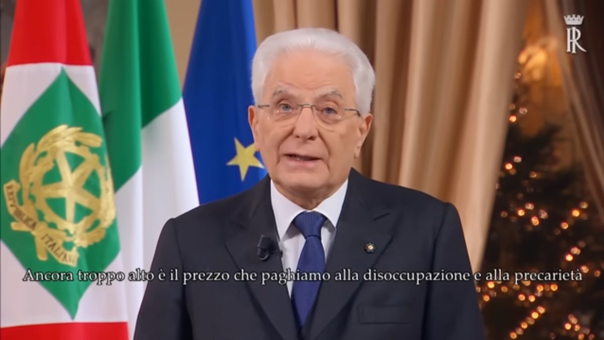 Presidente Sergio Mattarella