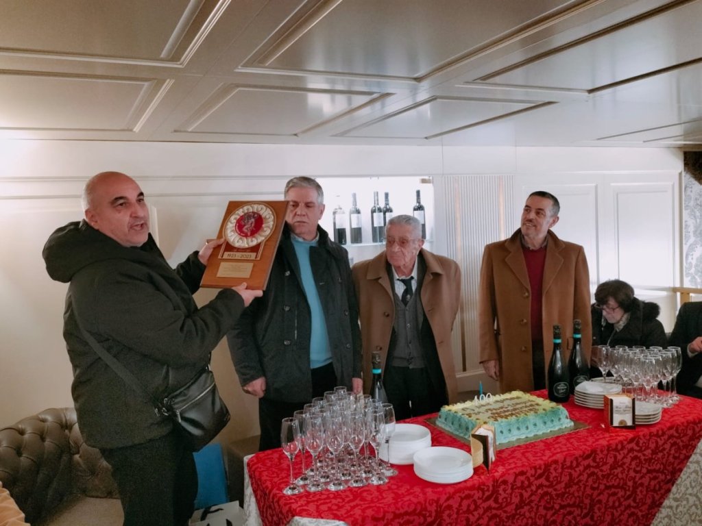 Un Momento Della Festa A Don Mimmo