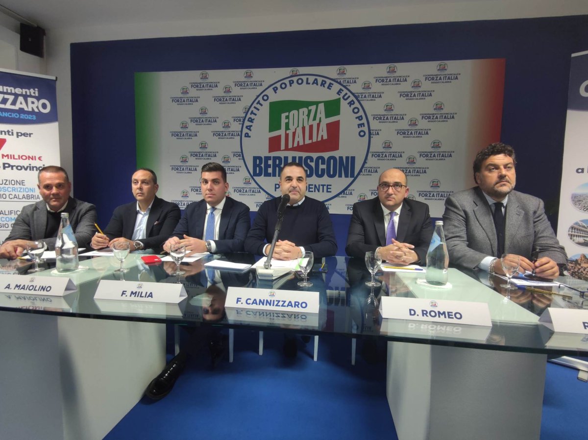 Conferenza Forza Italia Cannizzaro 2