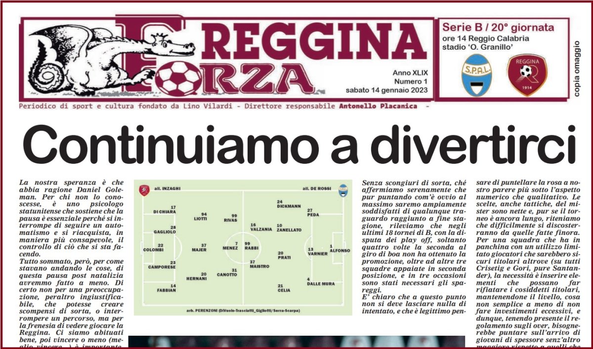 Forza Reggina Spal