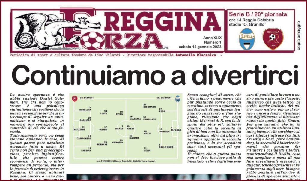 Forza Reggina Spal