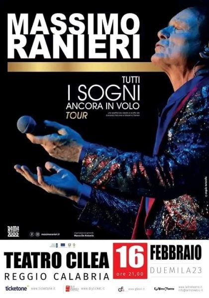 Locandina Massimo Ranieri