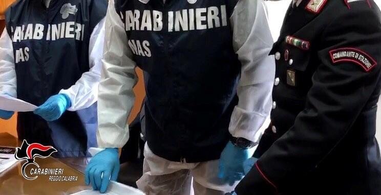 Carabinieri sequestro ortofrutta