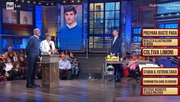 Aldo Sacchetti I Soliti Ignoti Rai 1