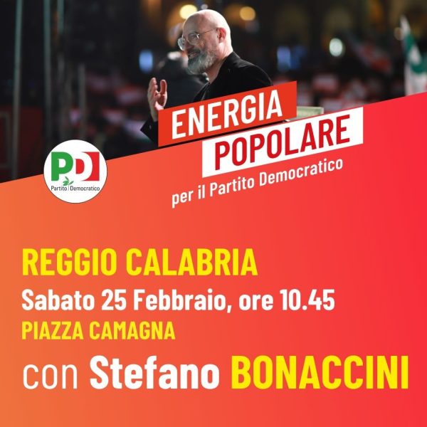 Comizio Bonaccini