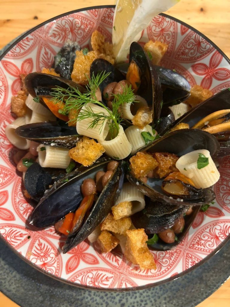 Fagioli Cozze Hostaria