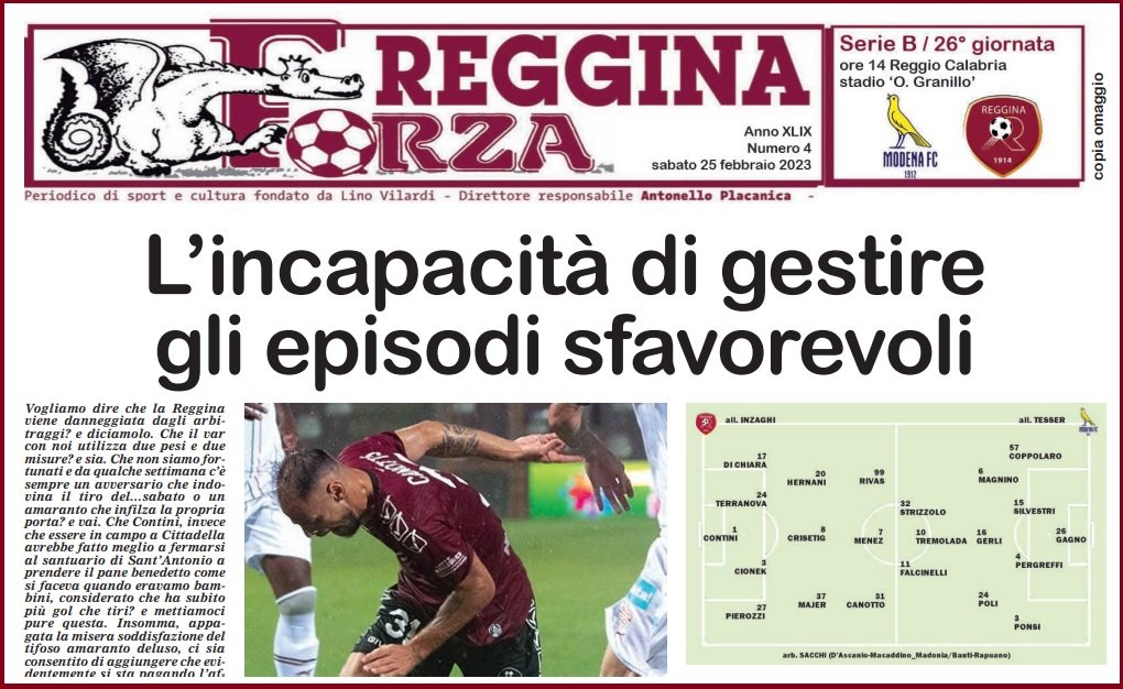 Forza Reggina Modena