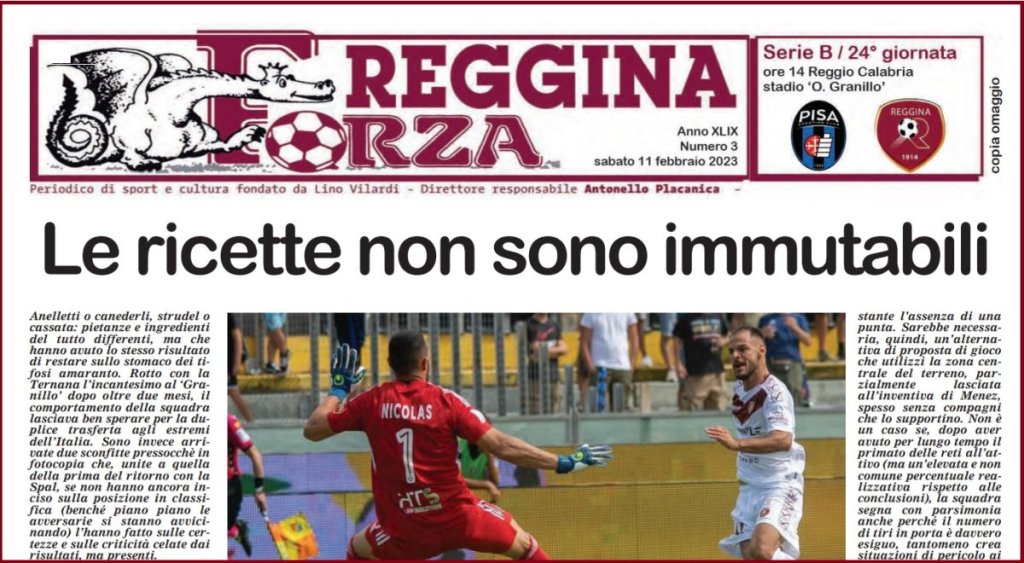 Forza Reggina Pisa