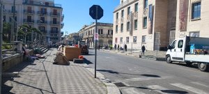 Lavori Cantiere Piazza De Nava Rc