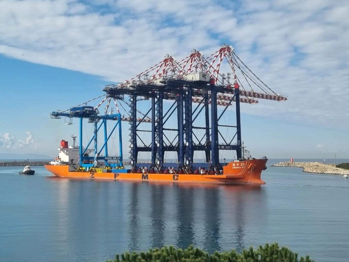 Mega Gru Porto Gioia Tauro 2