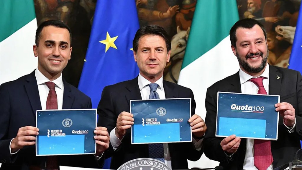 Salvini Di Maio Conte