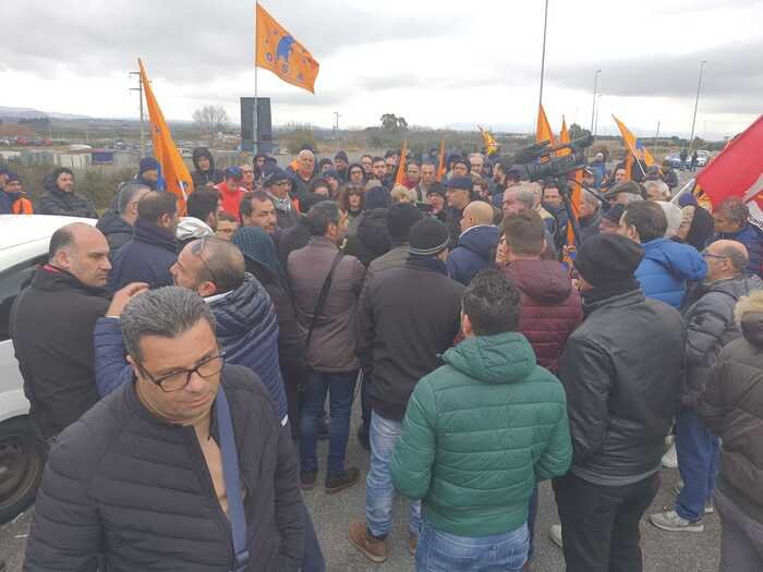 Sciopero Porto Gioia Tauro