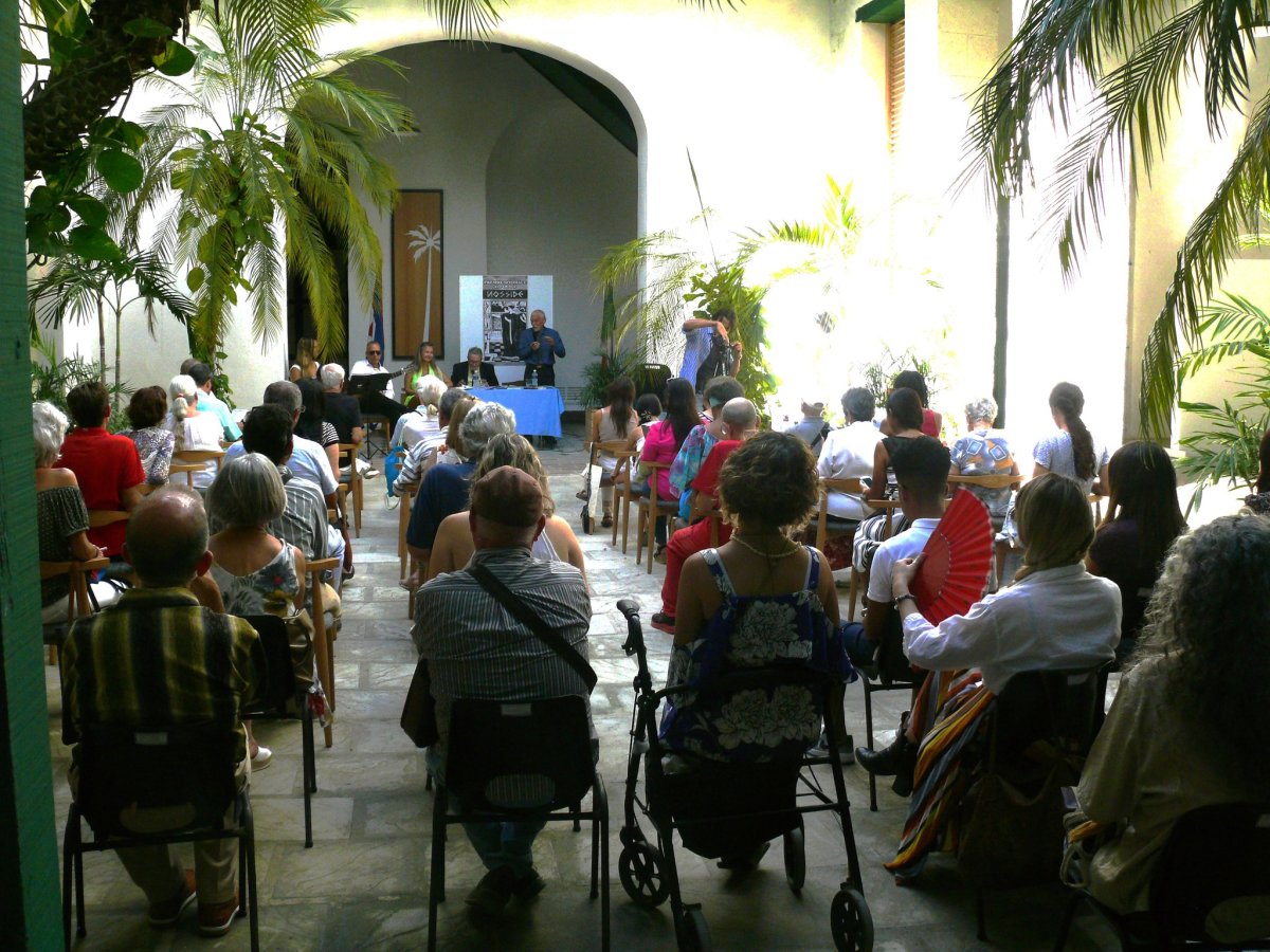 La Habana (Cuba), 24 02 2023, Patio Di Casa Garibaldi, XXXVIII Premio Nosside 06