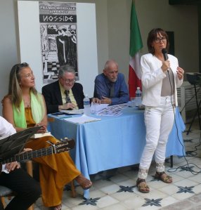 La Habana (Cuba), 24 02 2023, Patio Di Casa Garibaldi, XXXVIII Premio Nosside Saluto Di Stefania Missimi, Adetta Culturale Ambasciata D'Italia 04