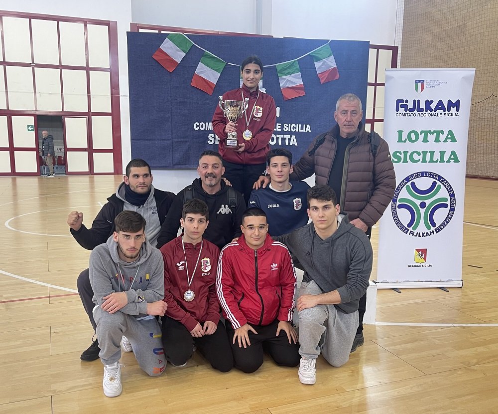 Podio Palermo Fortitudo Lotta