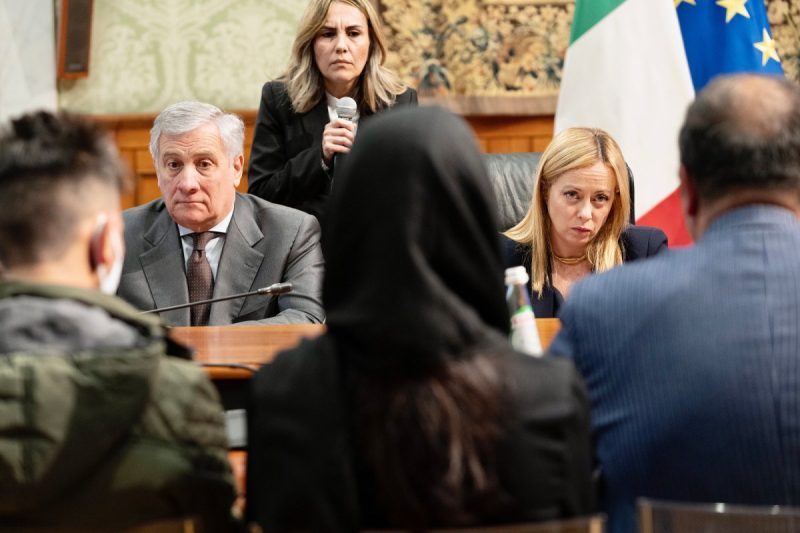 Meloni Tajani Superstiti Cutro 1