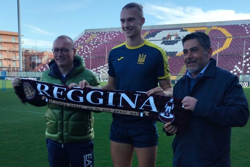 Sciarpa Reggina Brunetti Versace Ucraina