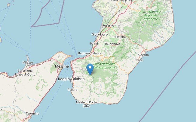 Terremoto Santo Stefano Aspromonte