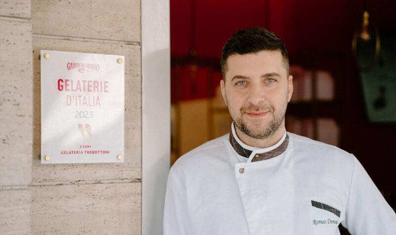 Mastro Gelatiere Demetrio Romeo Trebottoni Fra Le Migliori Gelaterie D'Italia 2023 Gambero Rosso Gli Assegna 2 Coni