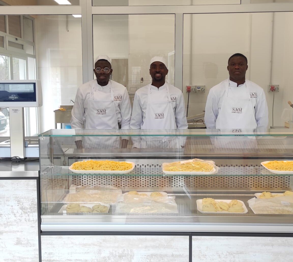 Pastificio SAM Sadia Diaby, Madi Minougouy, Adama Traore