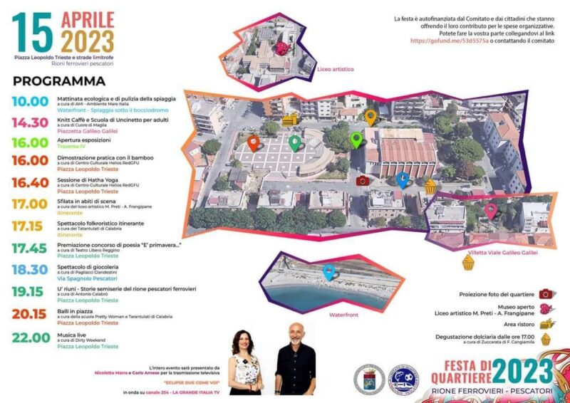Programma Festa Quartiere Ferrovieri Pescatori