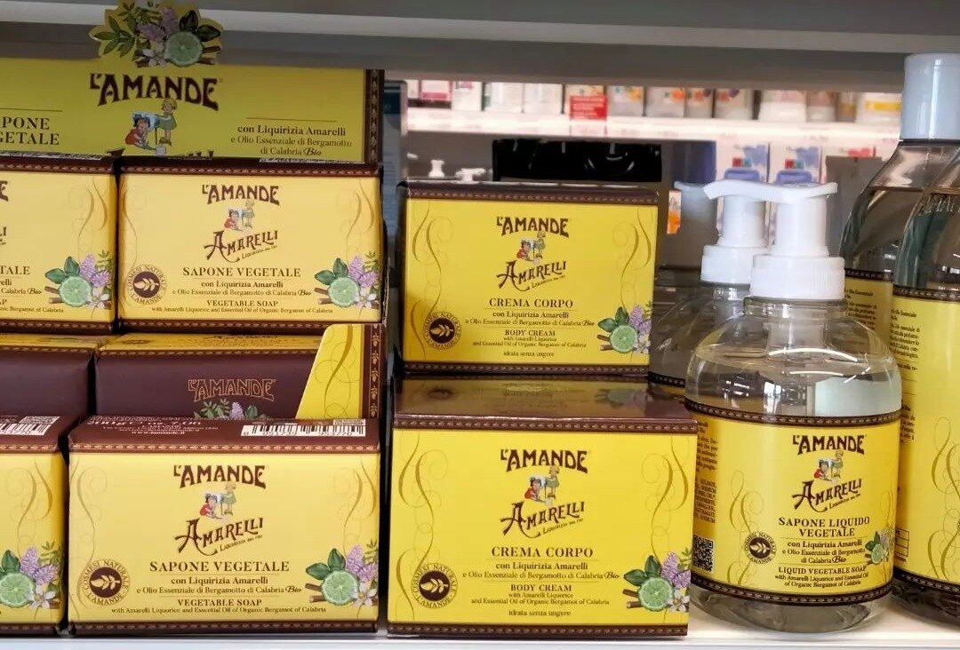 Amarelli L'amande Liquirizia Bergamotto