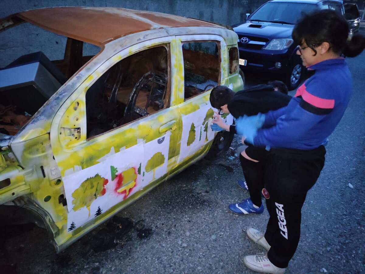 Auto Incendiata Centro Noi Ragazzi Di Oggi 5