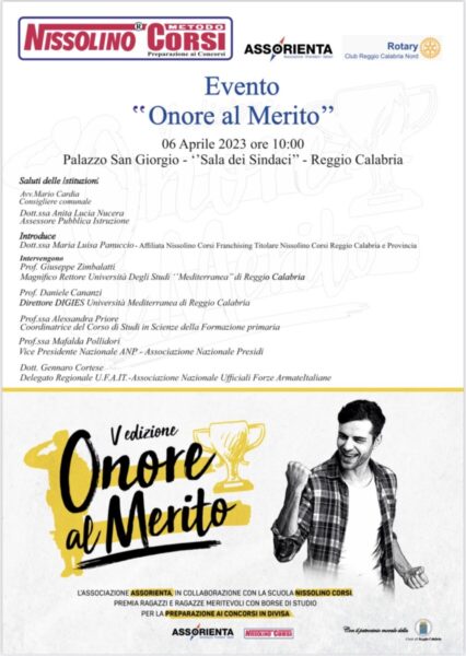 Locandina Onore Al Merito