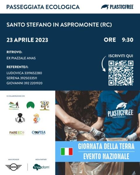 Locandina Plastic Free Santo Stefano Aspromonte