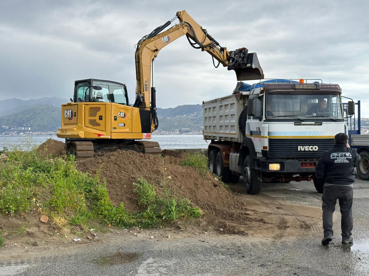 Ripascimento Spiaggia Cannitello 1