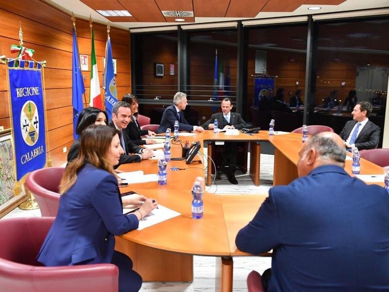 Riunione Giunta Regionale Occhiuto