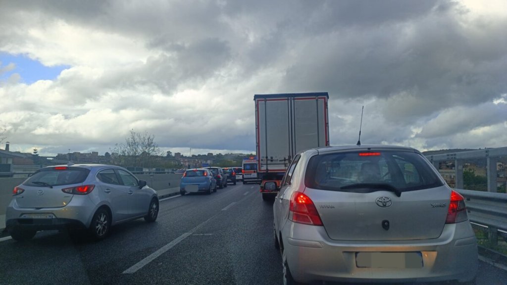 Traffico Incidente Autostrada Campo Calabro