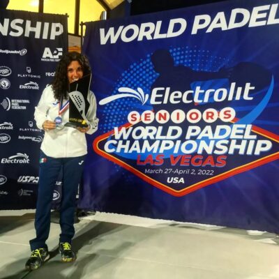 Campionessa Padel D'Ambrogio