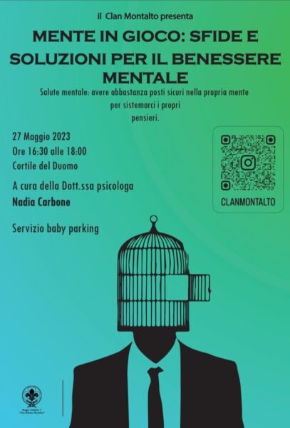 Locandina Salute Mentale Agesci