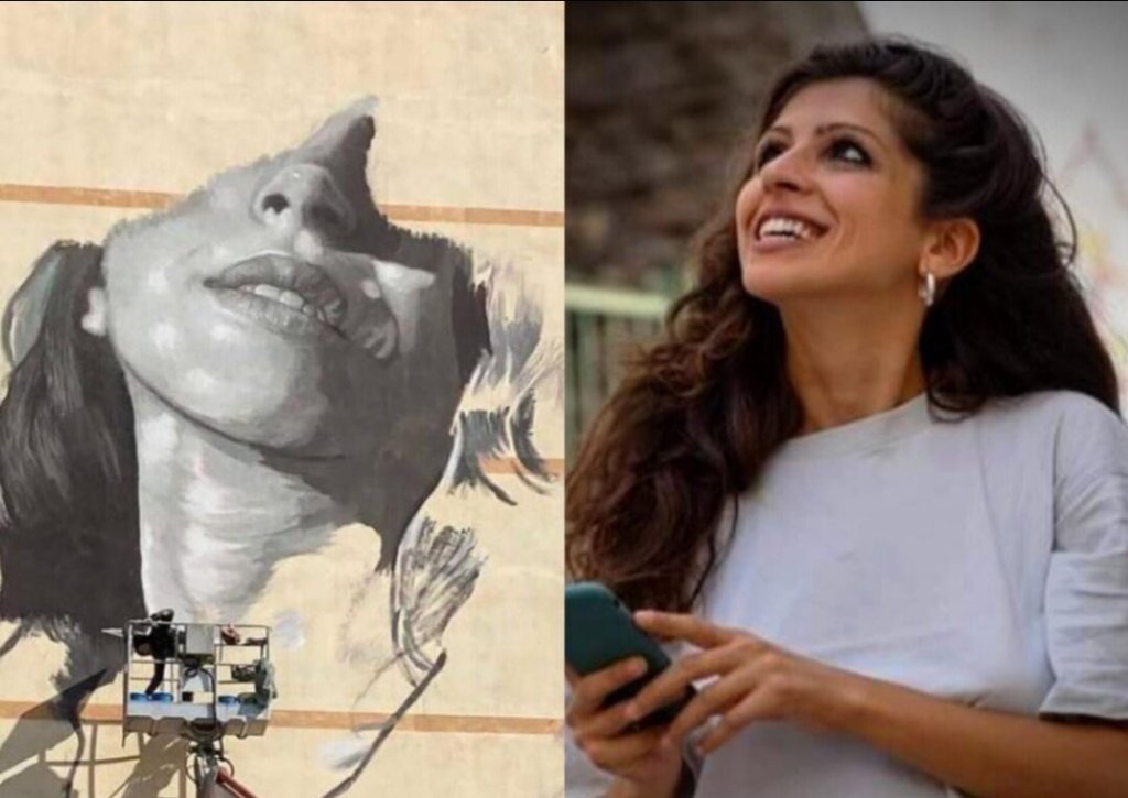 Murales 25 Aprile Teresa Gullace Stefania Dubla