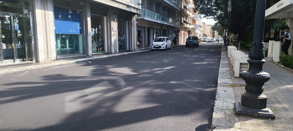 Nuovo Asfalto Corso Matteotti 2