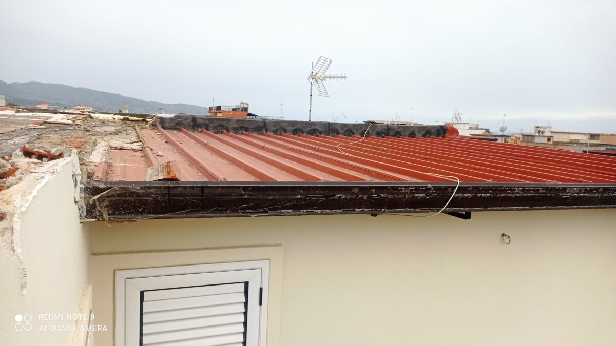 Tetto Divelto Attico Rc5