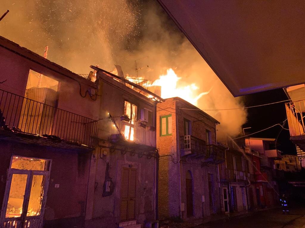 Incendio San Procopio 1