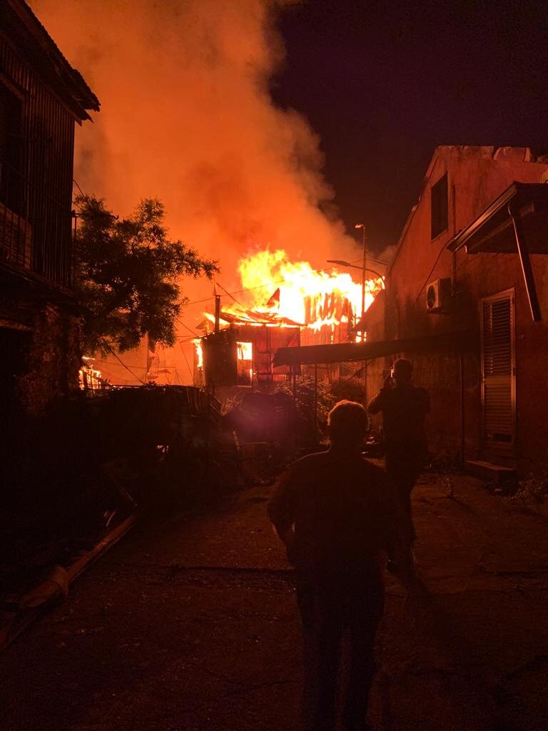 Incendio San Procopio 2