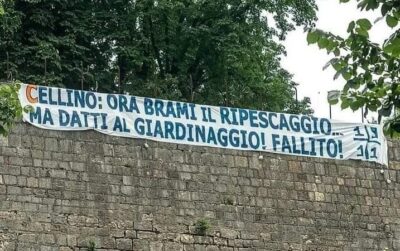 Striscione Tifosi Brescia