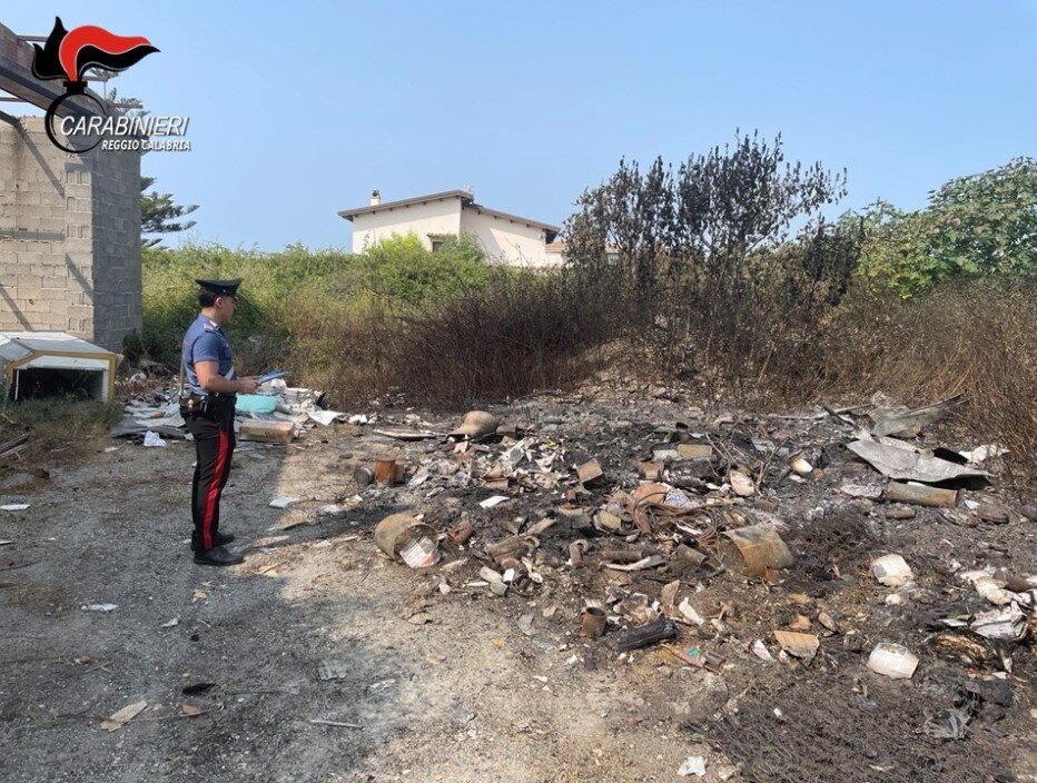 Carabinieri Incendio