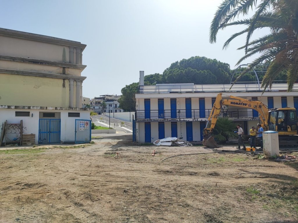 Lavori Lido Comunale